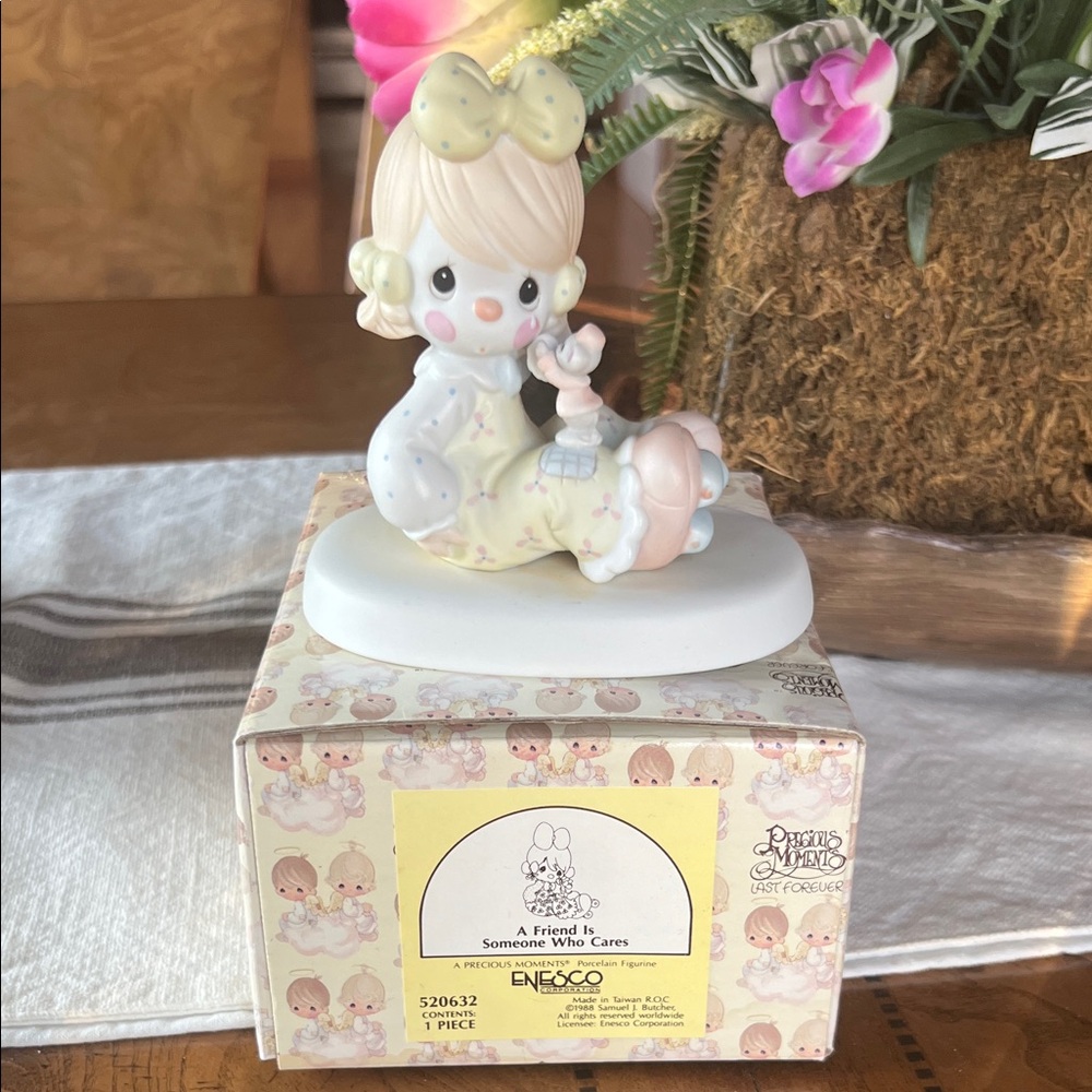 Precious Moments A Friend Is Someone Who Cares Figurine